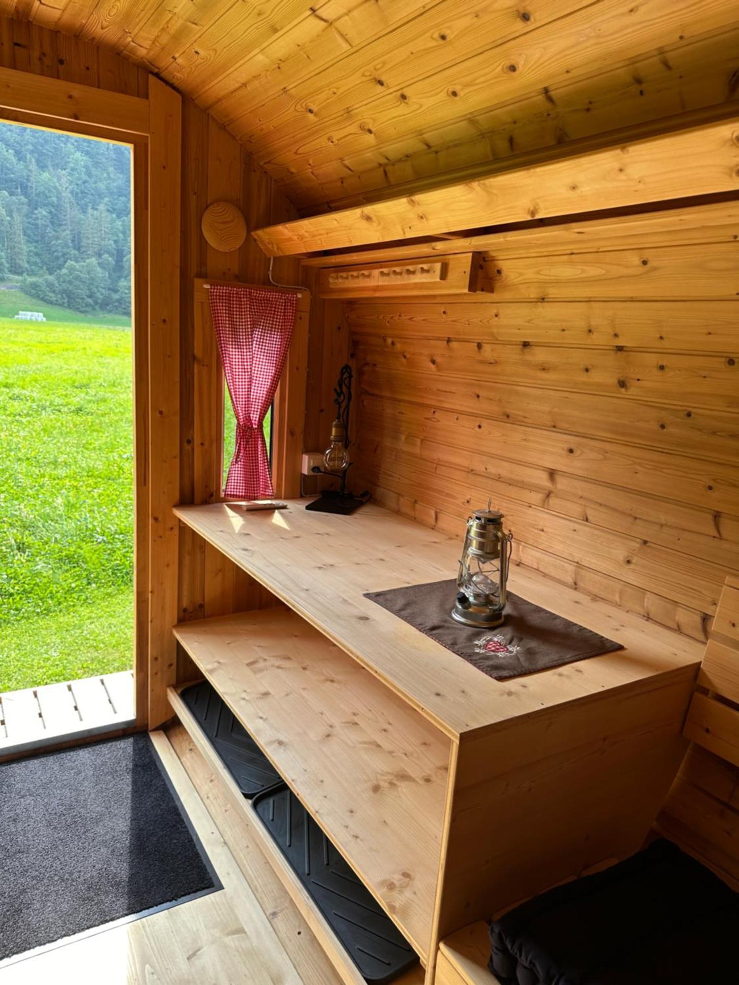 Schlafen Im Fass - Schlaffass - Abenteuer - Romantik - Haslifass Innertkirchen Extérieur photo